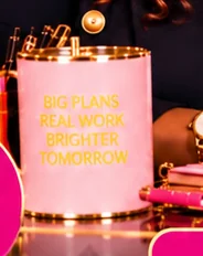 PK Business Services candle reading: big plans, real work, brighter tomorrow.